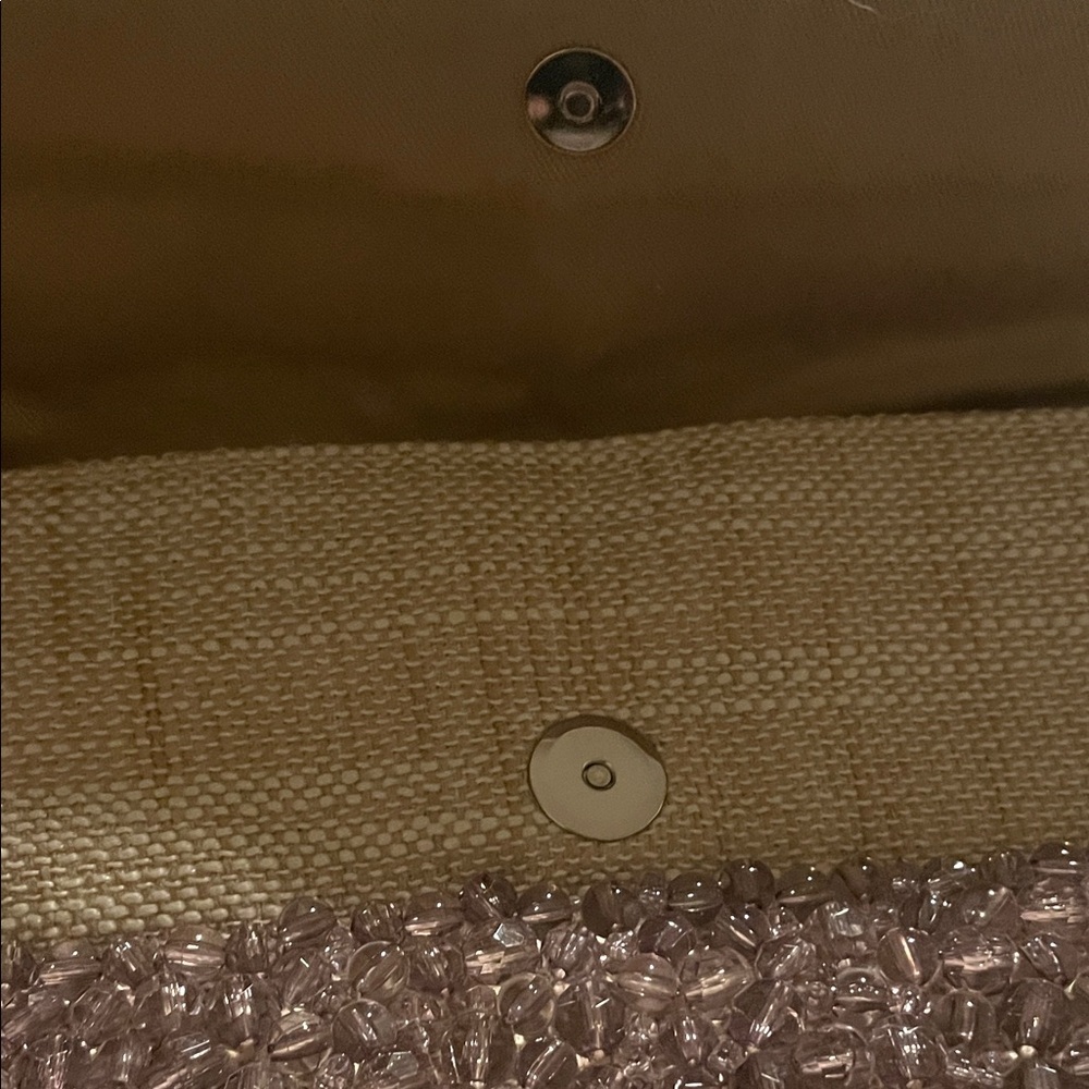 Elegant Beaded Clutch Magnetic Closure NWOT - Picture 9 of 9